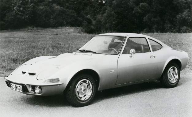 1968 Opel GT interior