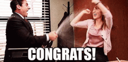 congrats GIF