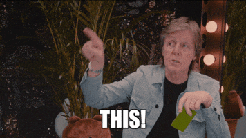 watch this look here GIF by Paul McCartney