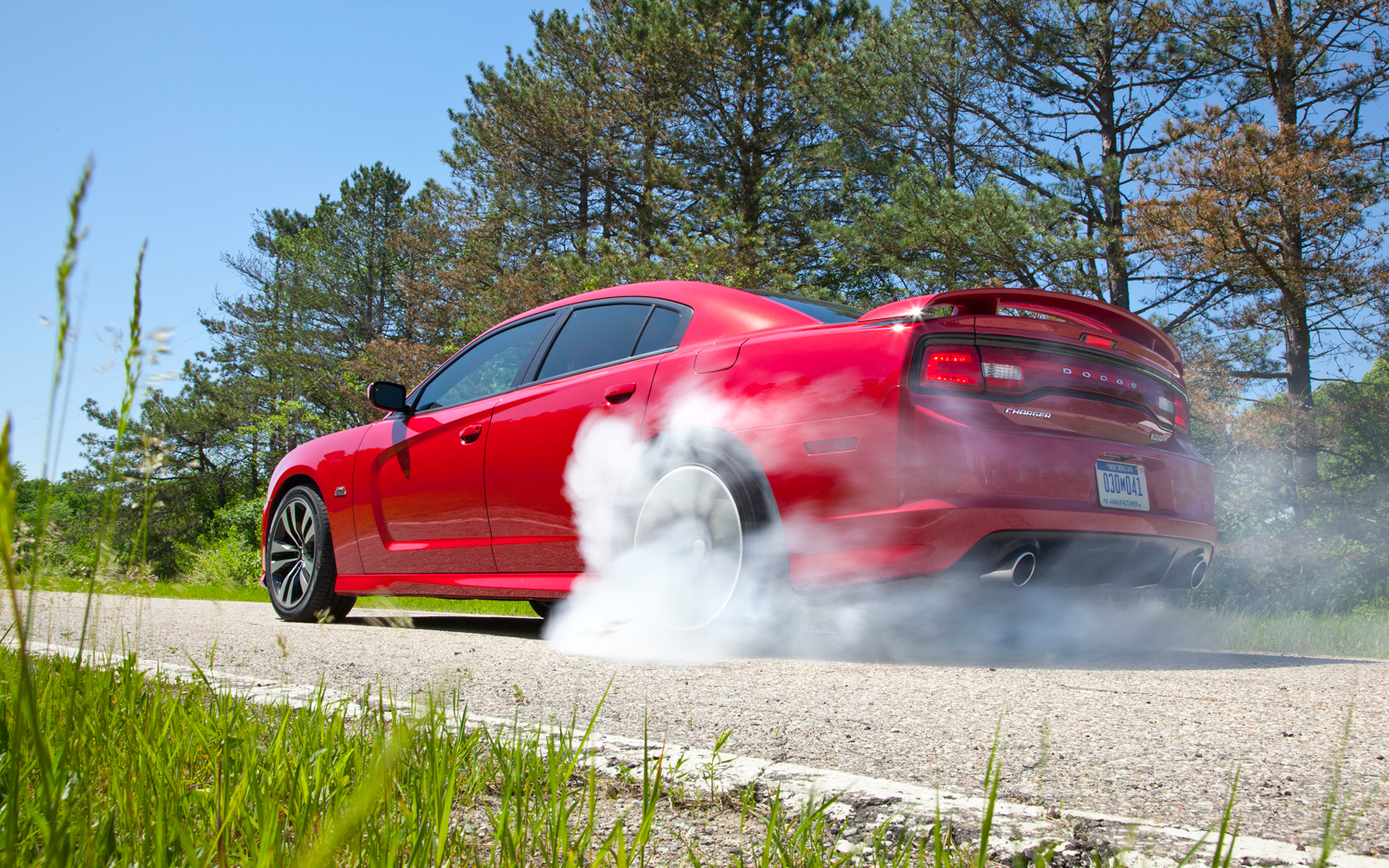 2012-dodge-charger-SRT8-rear-three-quart