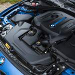 2016 BMW 330e turbocharged 2.0-liter inline-4 hybrid engine