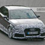2018 Audi RS3 sedan (spy photo)