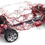 The practical realities of global manufacturing and refueling infrastructure investment mean that the internal-combustion engine (ICE) will probably be the dominant powerplant for several more decades. One of the key technologies that will help ICEs become more efficient is the 48-volt electrical system. Most of today’s engines drive alternators, coolant pumps, oil pumps, and air-conditioning compressors mechanically via a belt or directly, and they generally run continuously. The common automotive 12-volt electrical systems max out at 2 to 3 kW of electrical power and, with today’s widespread use of electronic engine, chassis, and body controls, plus creature comforts and infotainment features, nearly all of it is used. As ever more electrical features are added, such as semi- or fully autonomous systems, more electrical power will be needed. Stepping up to the 10-kW output enabled by 48-volt generators will allow those new features and today’s mechanical accessory drives to go electric. That will reduce the parasitic loads on engines and potentially boost fuel economy by about 10 percent. The  insanely complex $231,825 Bentley Bentayga and the  Audi SQ7 TDI, with its electric supercharger, have 48-volt electrical subsystems today, but it’s expected that this will spread to the mainstream in the coming years.