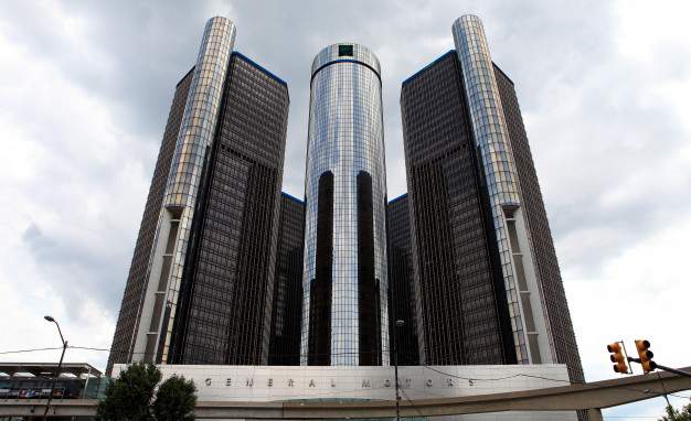 GM Renaissance Center headquarters in Detroit