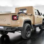 Grafting the Comanche’s five-foot bed onto the crossover is a bit more involved than your typical hack job, as Jeep engineers stretched the wheelbase six inches compared with the standard Renegade. A Wrangler-style softtop also replaces the hardtop, giving us visions of the bizarre Dodge Dakota pickup convertible made between 1989 and 1991. READ MORE ››