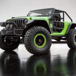 Everyone, please welcome the 707-hp Jeep Wrangler you didn’t know you were waiting for yet secretly hoped Chrysler would someday build. The Jeep Trailcat, created for Jeep’s 50th annual Easter Safari fan fest in Moab, Utah, has between its frame rails the very same supercharged V-8 Hellcat engine that has been decimating Dodge Challenger and Charger tires since 2014. This is the best worst idea ever!