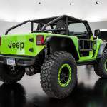 You can figure out where the Trailcat name came from, so we’ll skip that explanation and get right down to the important issue here: This Wrangler has a Hellcat engine, and it’s bolted to a six-speed manual transmission (!). That’s the only data point that matters. Jeep says it lengthened the Trailcat’s wheelbase by 12 inches over that of a regular Wrangler to help the engine fit, or maybe to try to imbue this monster with some dynamic civility. But really, why even try?  READ MORE ››