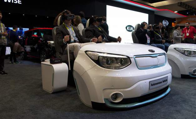 Kia Soul EV virtual reality