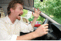 Angry Driver with Road Rage