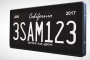 California digital license plate