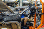 Factory worker assembles a Jeep in Belvidere, Illinois