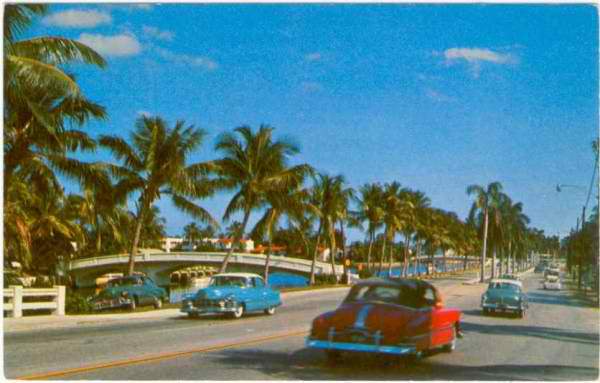 fort_lauderdale_fl_street_scene_1950_pon