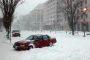 Winter driving - stuck car - AAA Foundation for Traffic Safety