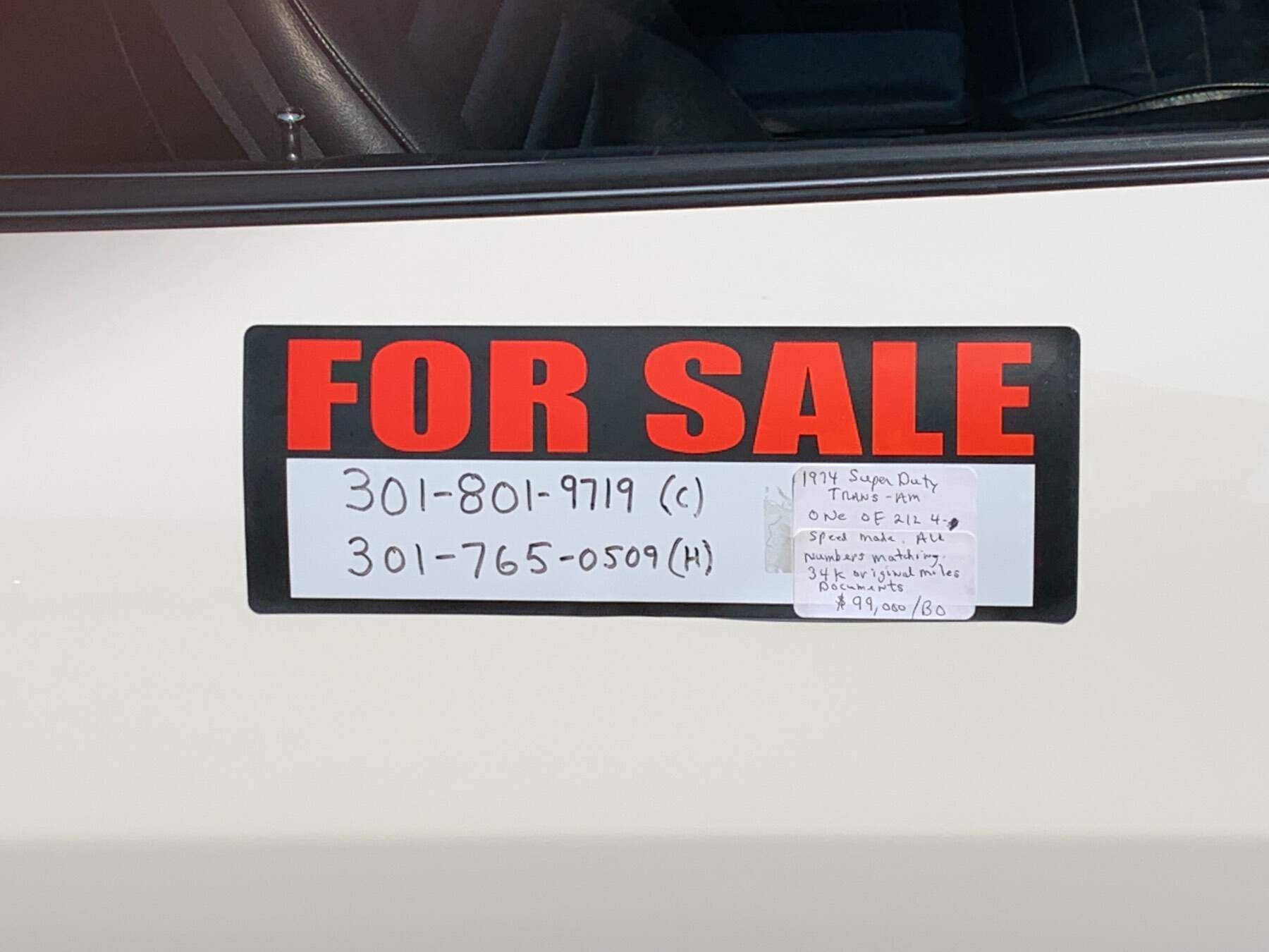 39th (and final) Pontiac show at Burdette Bros. (former Pontiac dealer) in Hyattstown, MD The