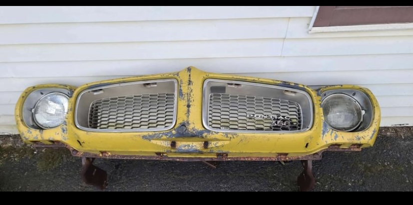 1972 Pontiac Firebird front Bumper complete