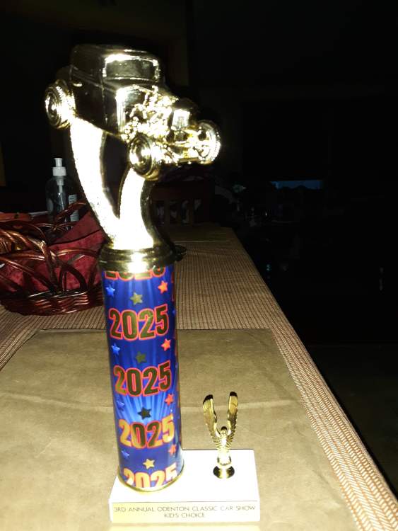 Odenton Volunteer Fire Department Car Show 2025 Kid's Choice Award pic 2 jpeg.jpg