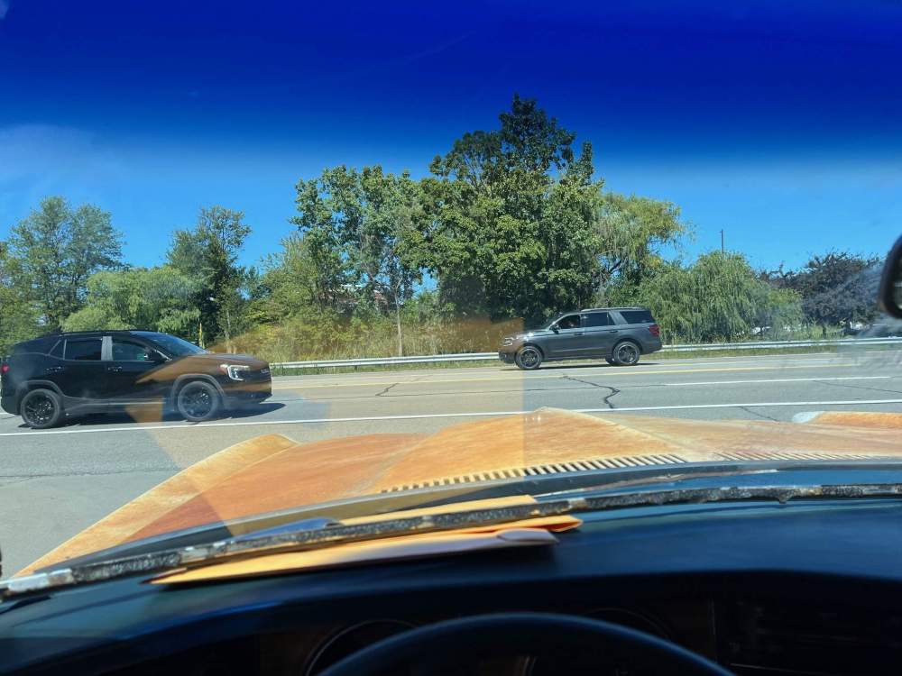 Looking out the windshield on test drive.jpg