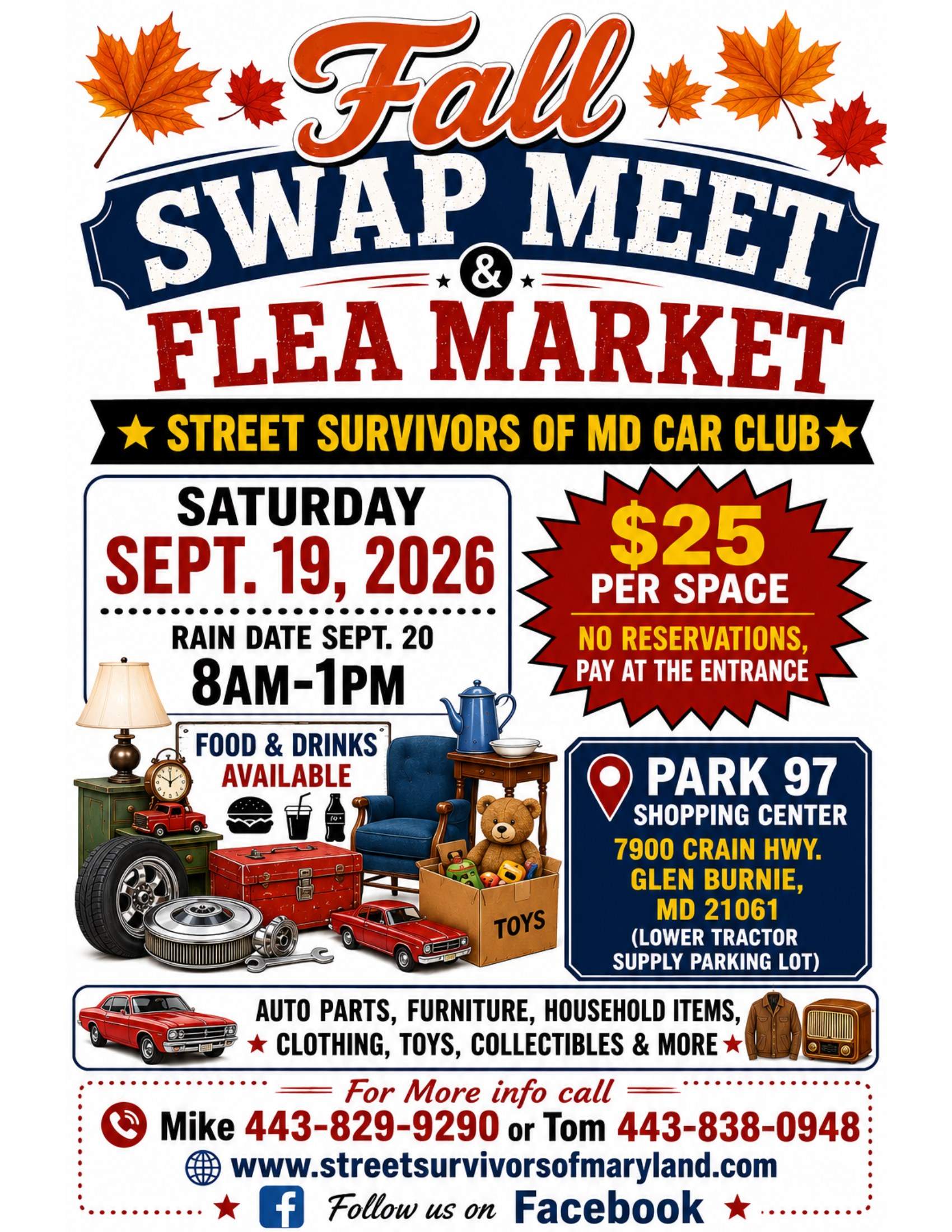 Street Survivors Fall Swap Meet & Flea Market 2026